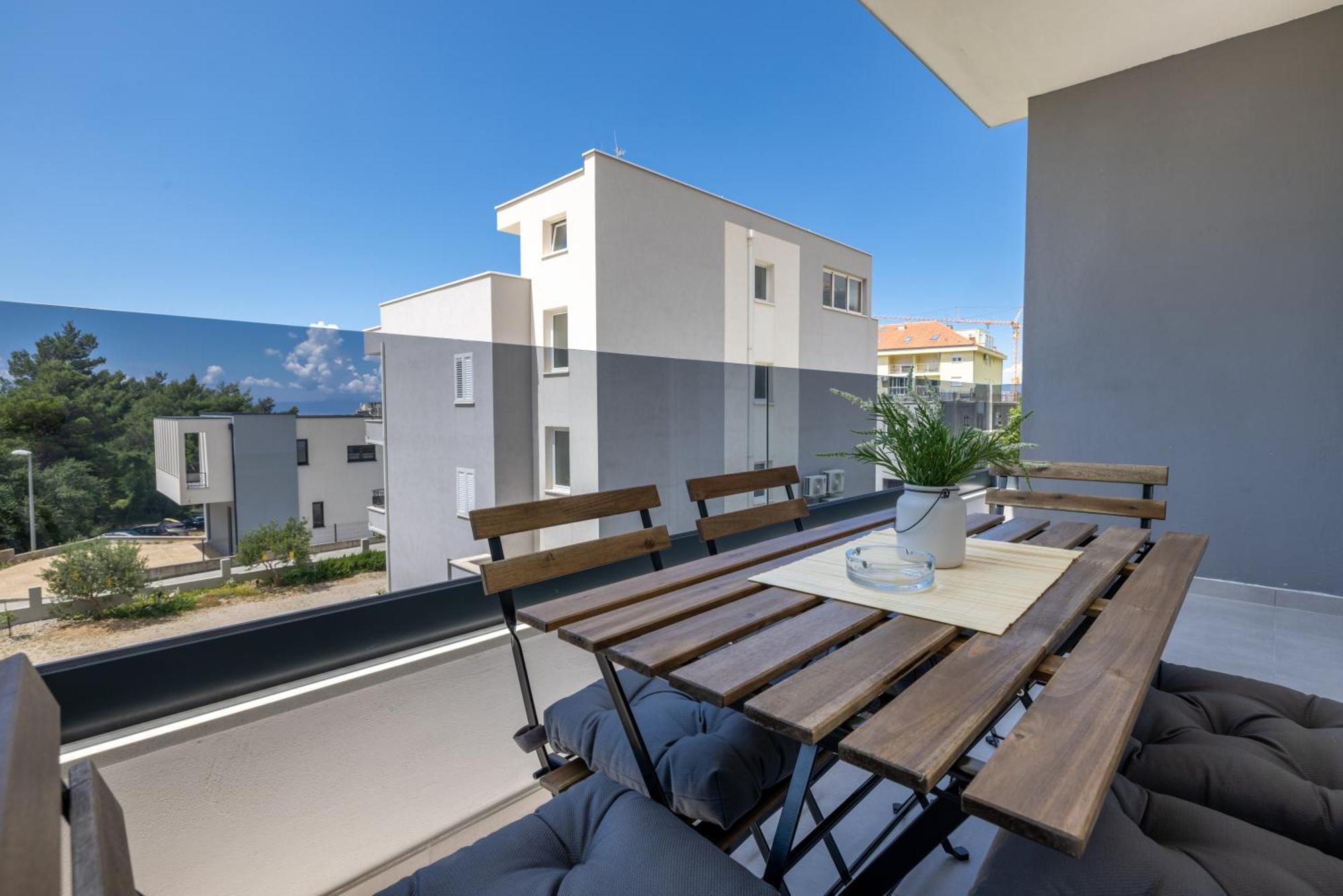 Apartments Marusic Макарська Екстер'єр фото
